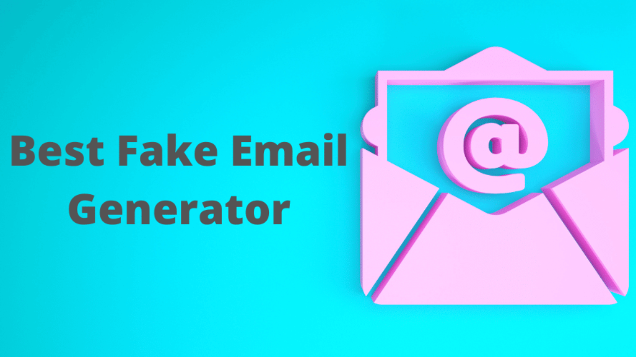 fake generator email